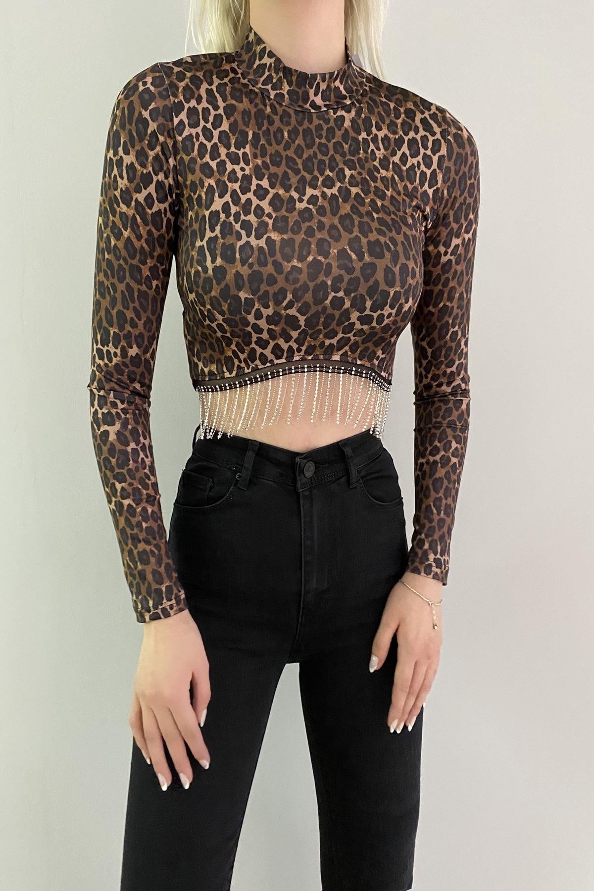 ALTI AKSESUARLI LEOPAR BADY