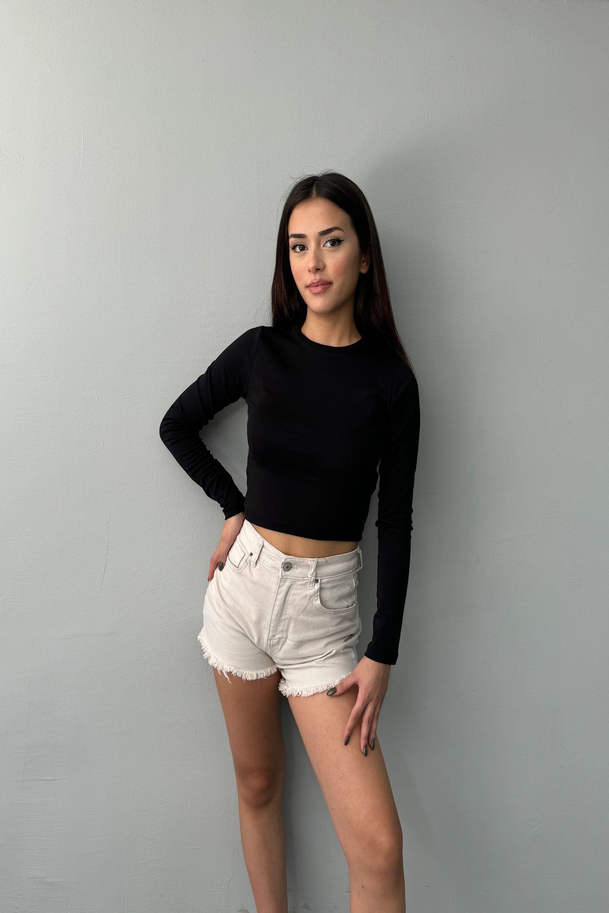 BİSİKLET YAKA BASIC BLUZ