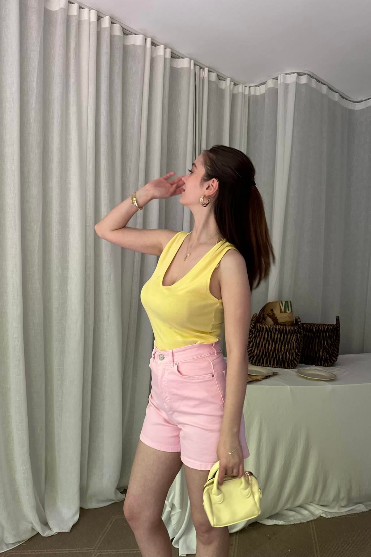 V YAKA KOLSUZ TOP