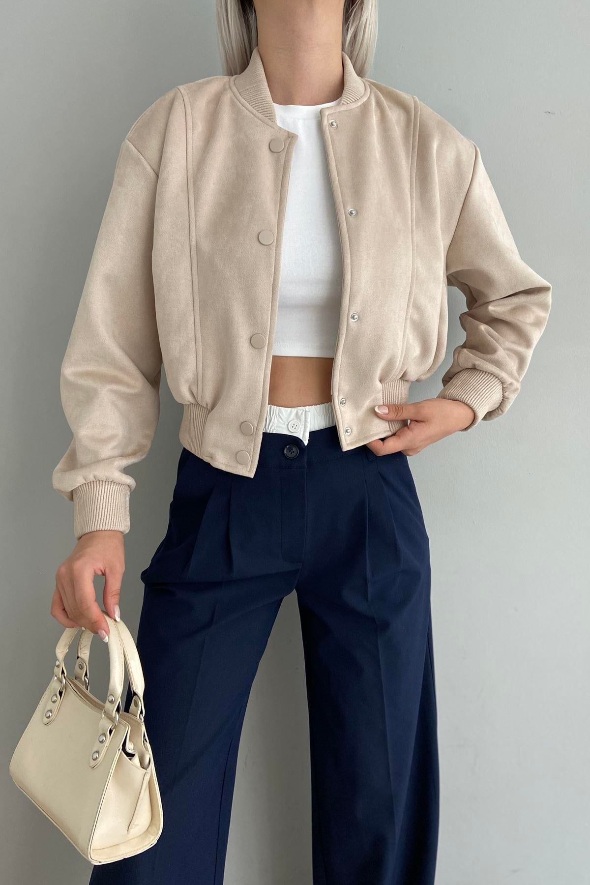 NUBUK BOMBER CEKET