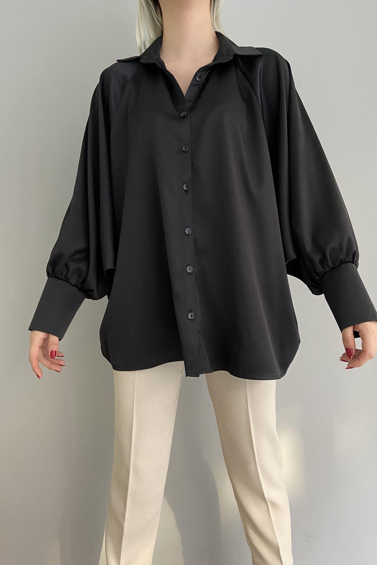 REGLAN KOL SATEN GÖMLEK