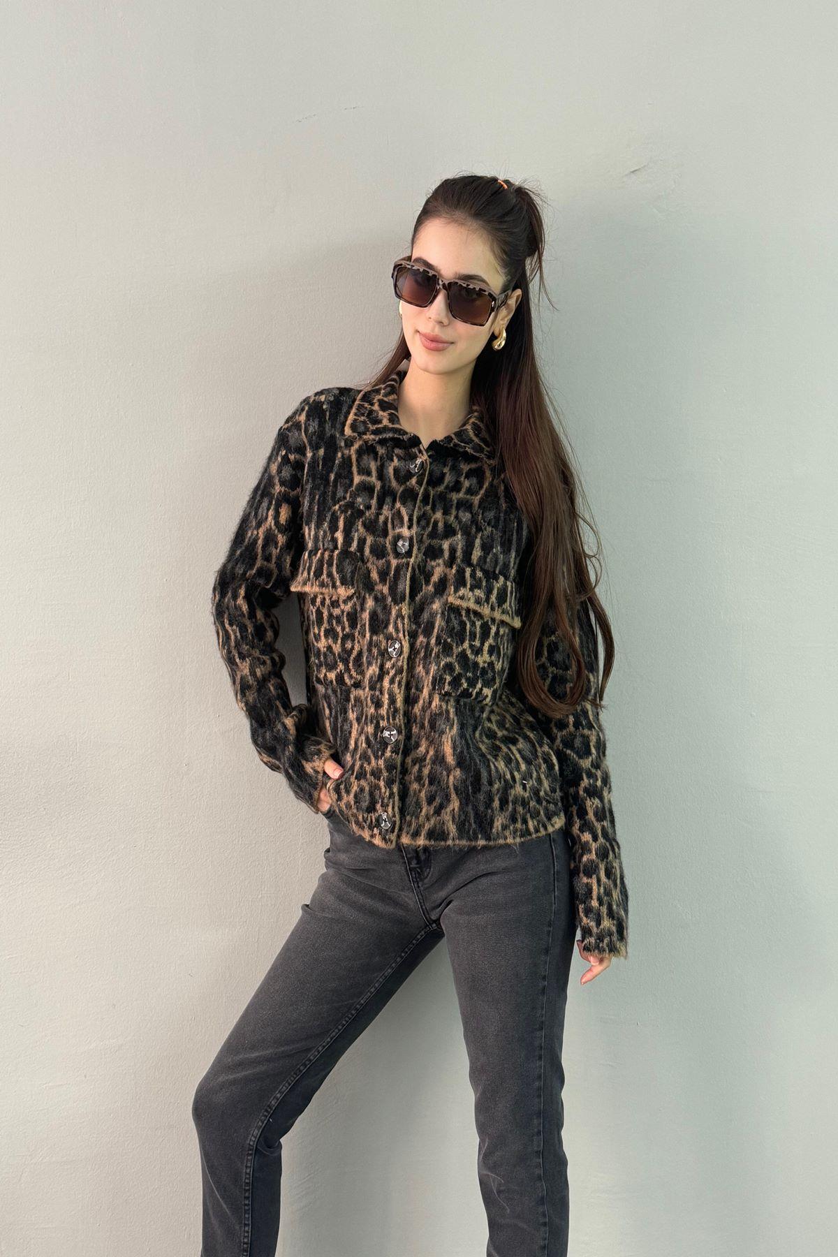 LEOPAR DESEN TRIKO HIRKA