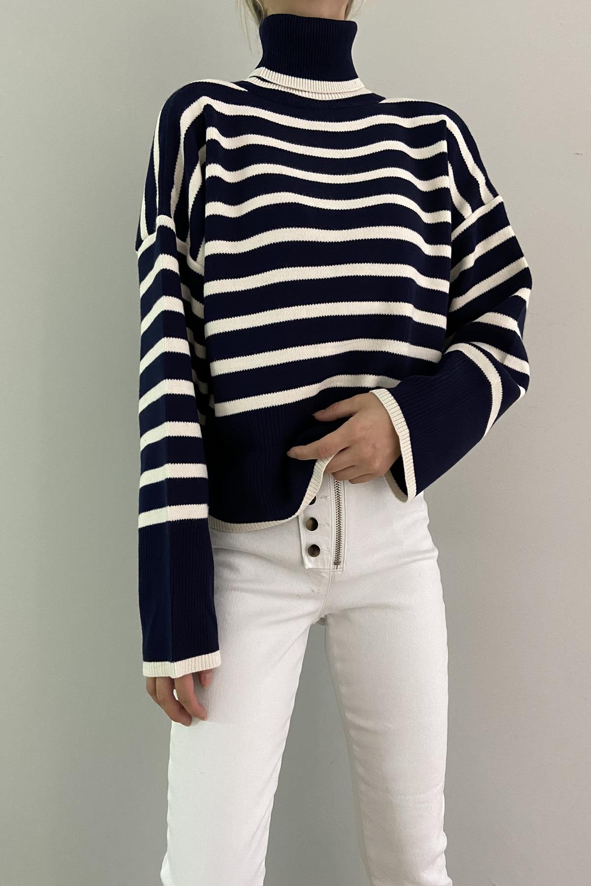 ÇİZGİLİ BALIKÇI TRIKO