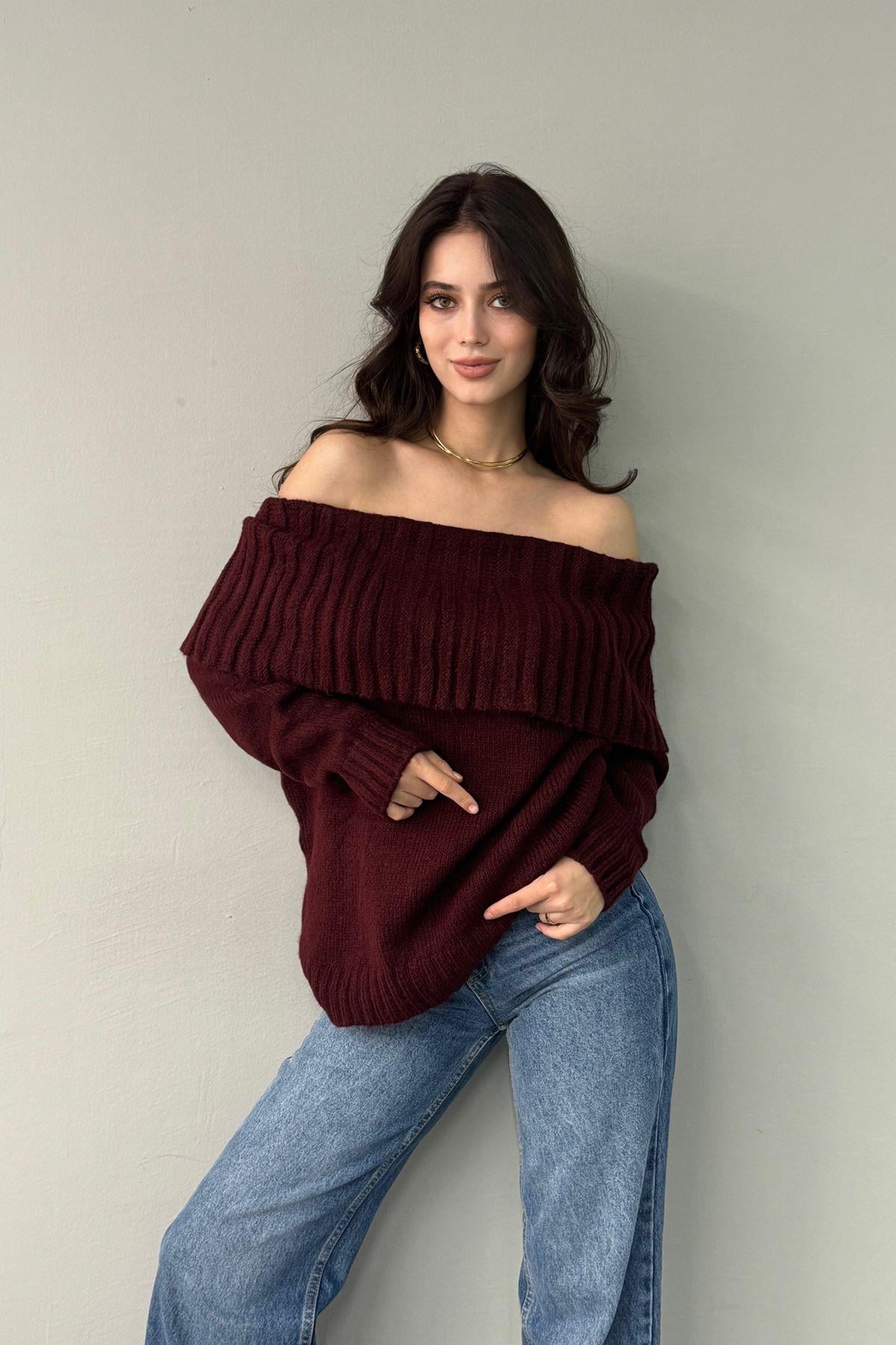 FİTİLLİ MODONNA YAK TRIKO KAZAK