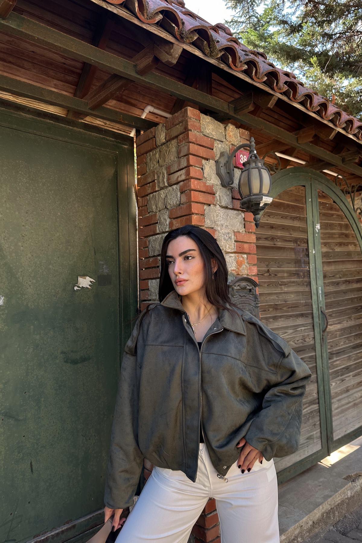 BOMBER SÜET MONT