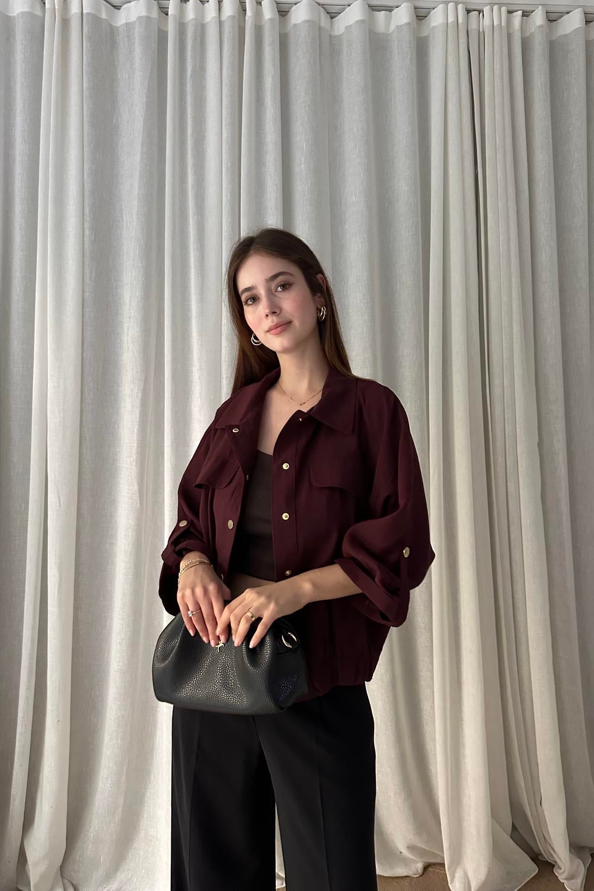 CEP KAPAKLI BİRİTLİ TENCEL MONT