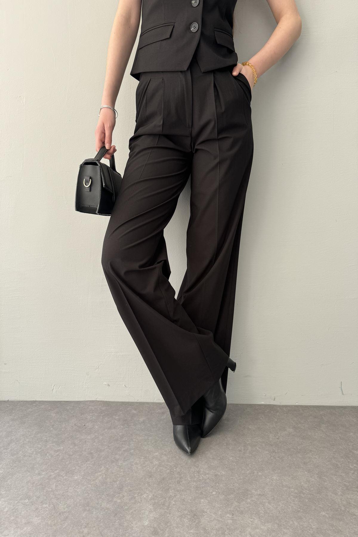 BEL AYARLANABİLİ BELİ ŞIK PANTOLON