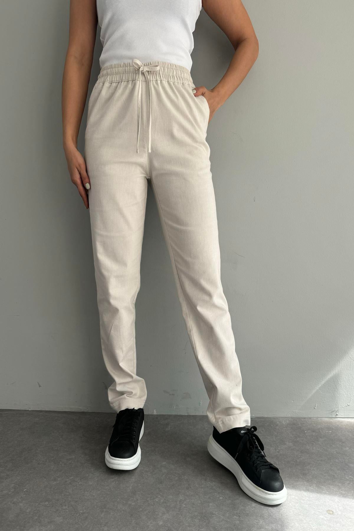 BEL BÜZGÜ DETAY JOGGER