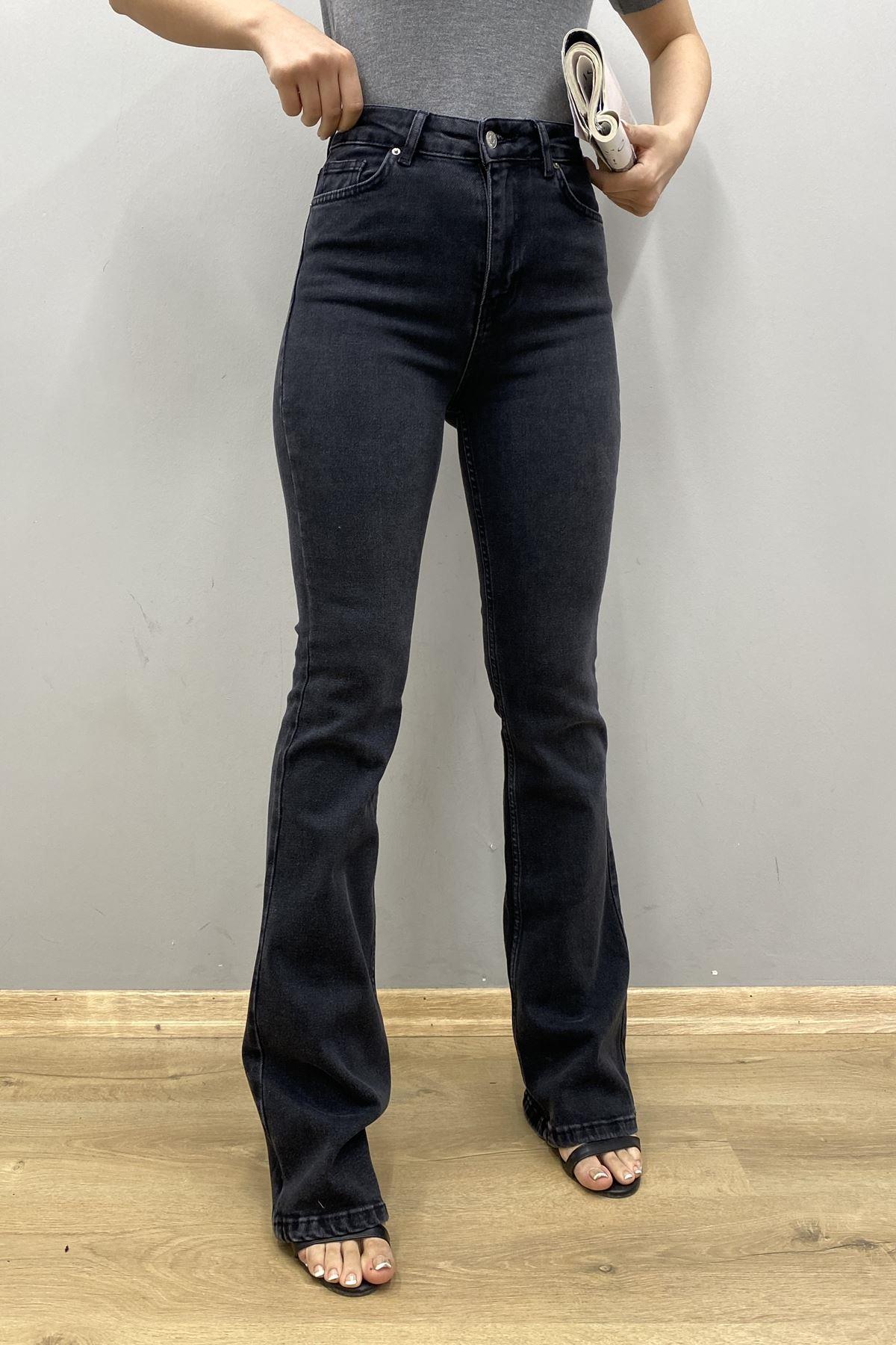 LİKRALI FLARE PANTOLON