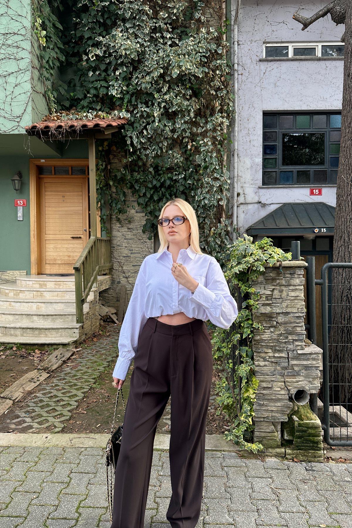 YÜKSEK BEL PANTALON