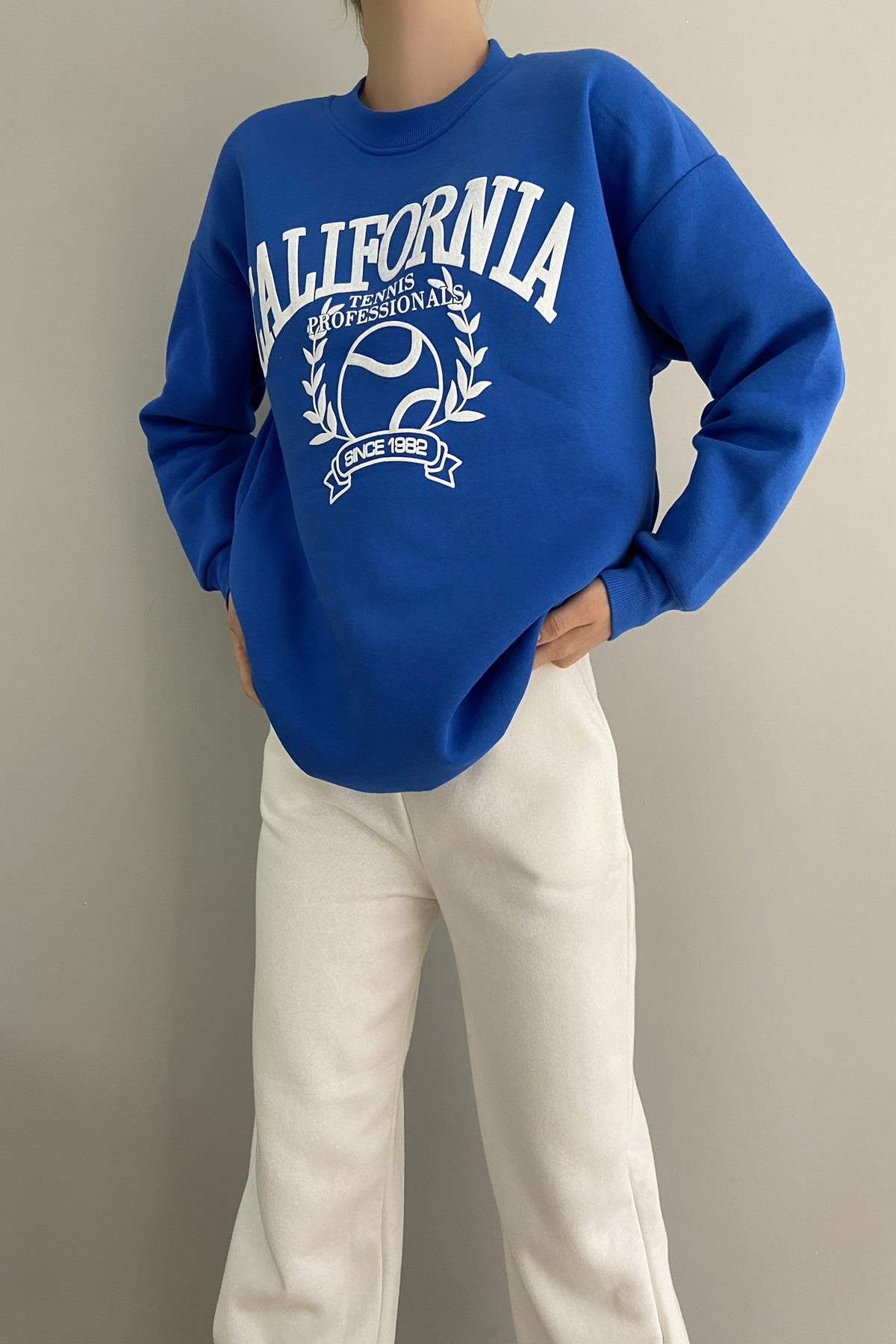 CALİFORNİA BASKILI SWEAT