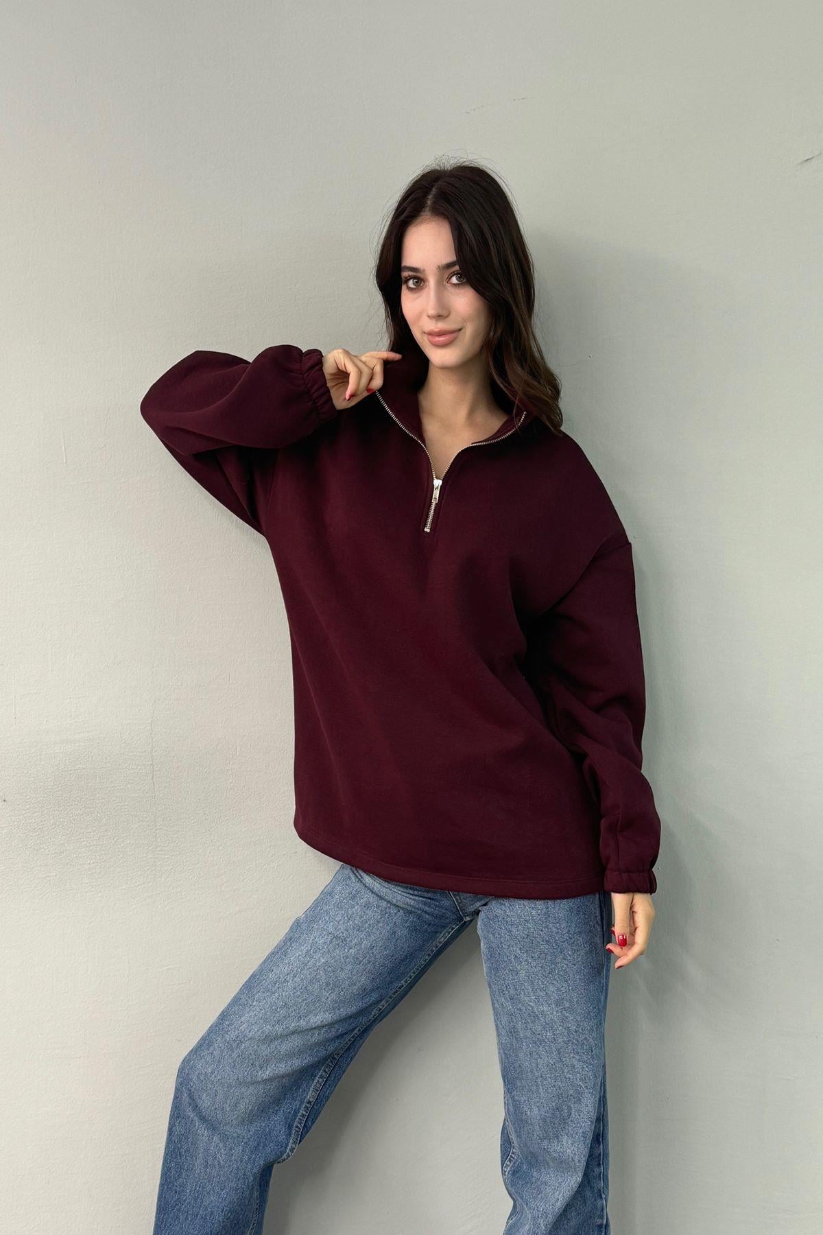 FERMUAR DEETAY SWEATSHIRT