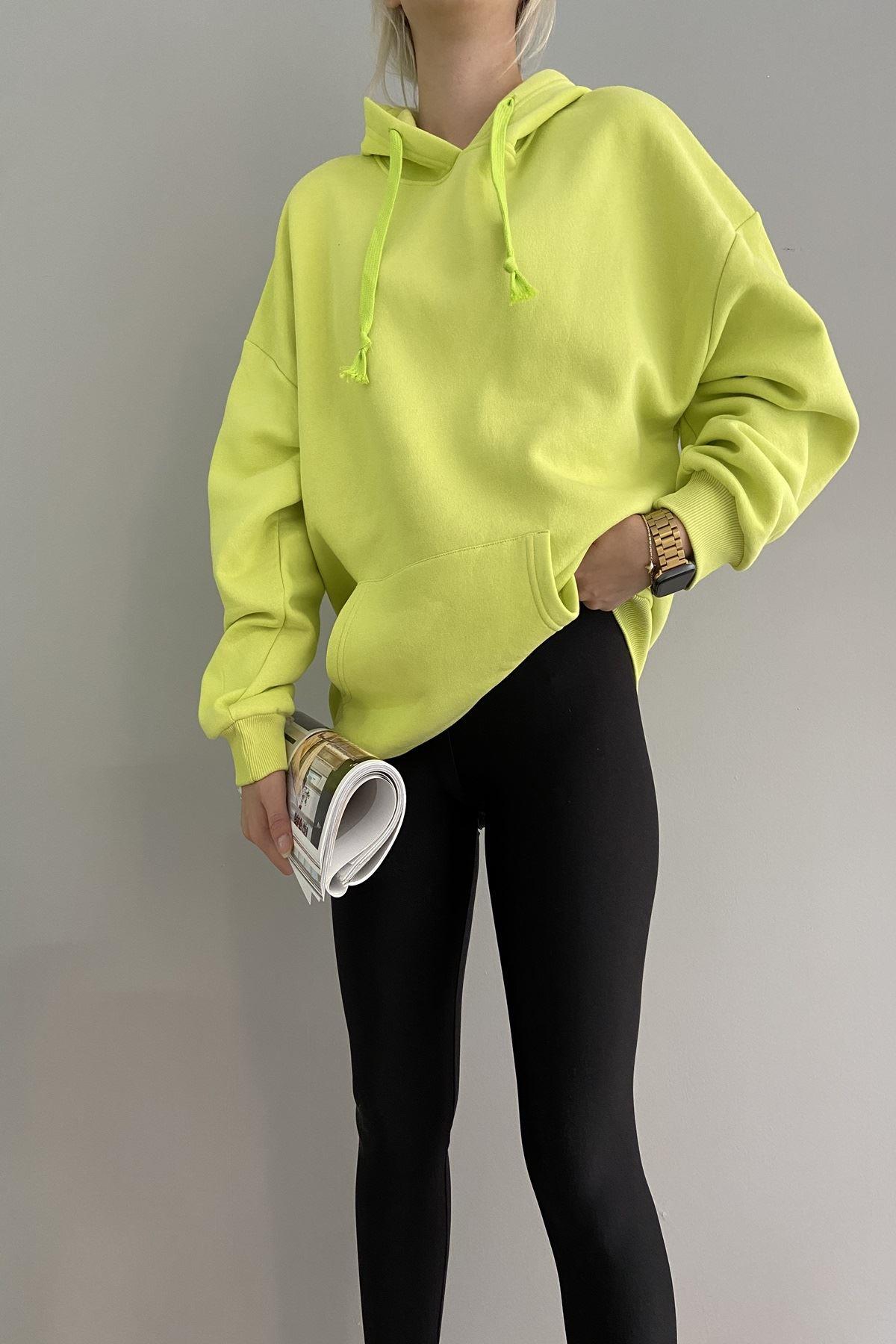 KANGURU CEPLİ KAPŞONLU SWEAT