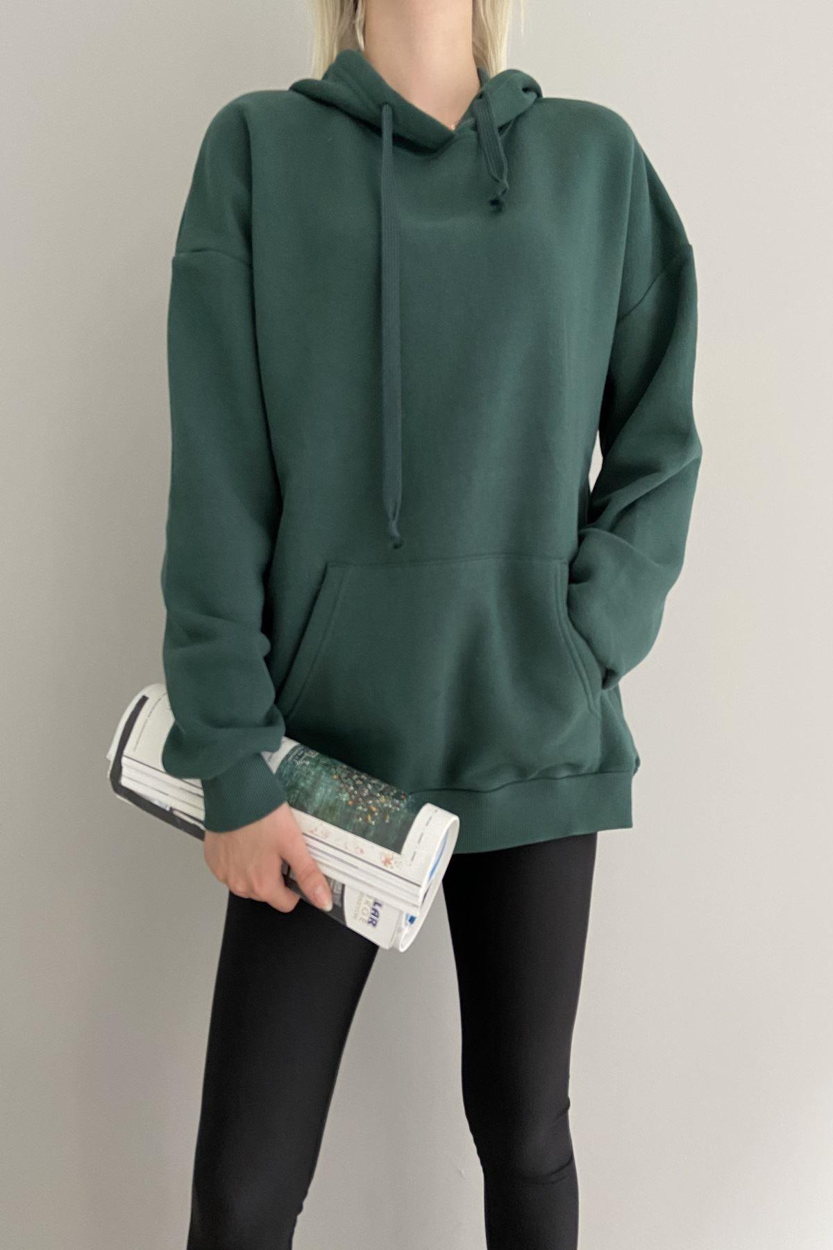 KANGURU CEPLİ KAPŞONLU SWEAT