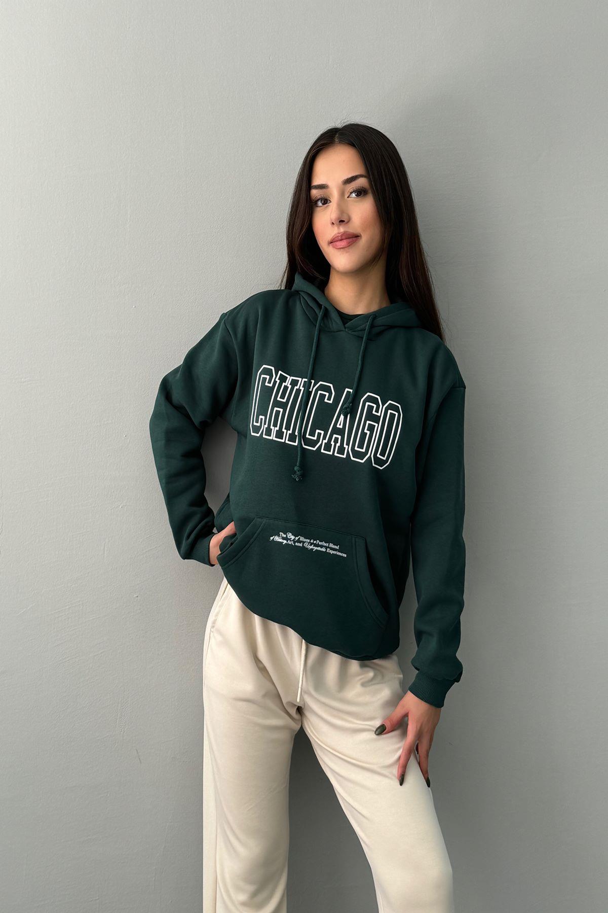 NAKIŞ DETAY SWEATSHIRT