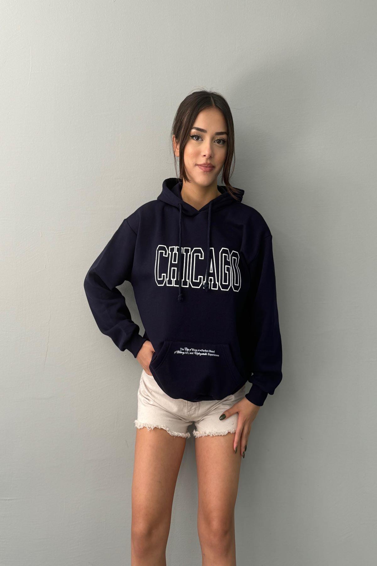 NAKIŞ DETAY SWEATSHIRT