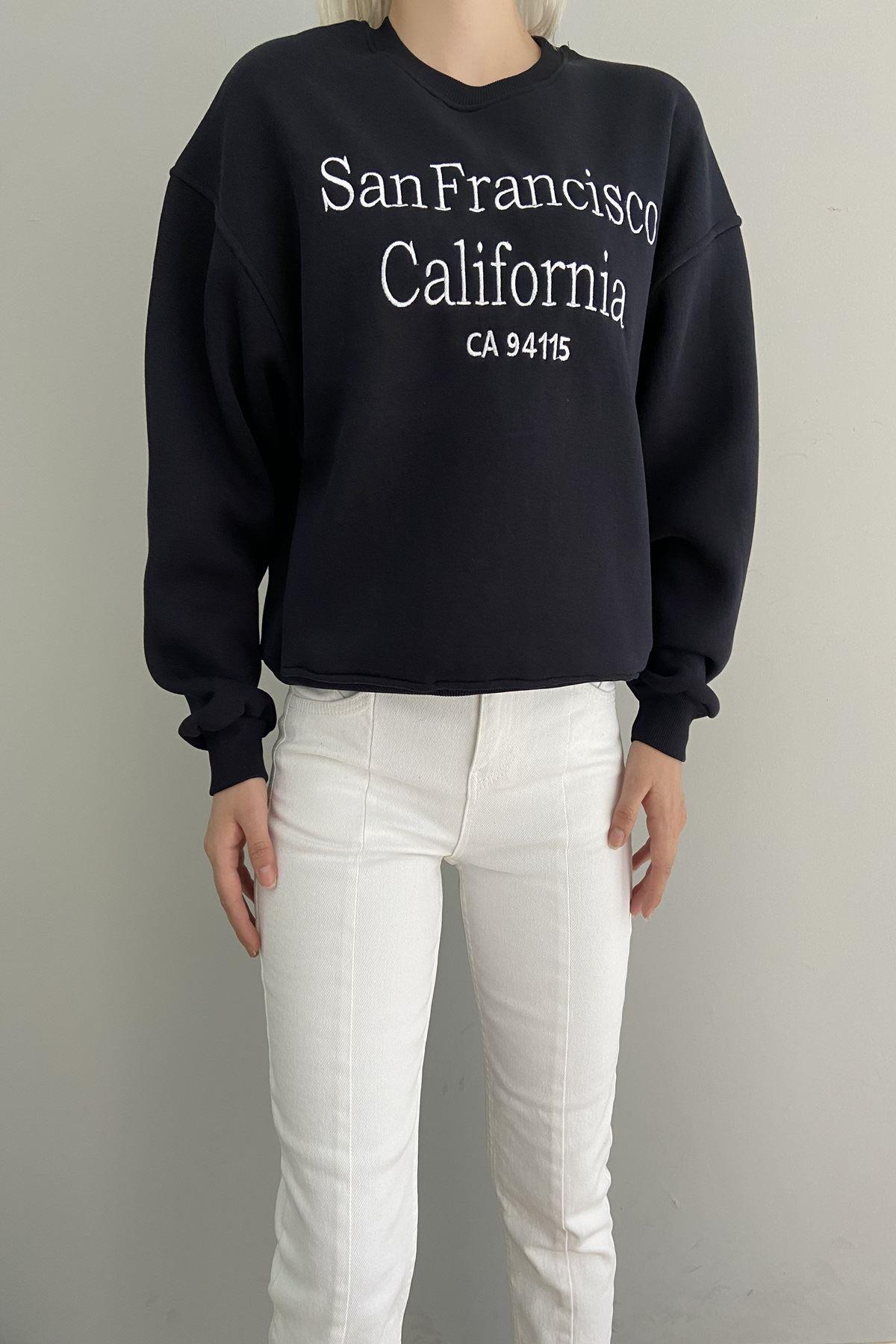 SANFRANCISCO NAKIŞLI SWEAT