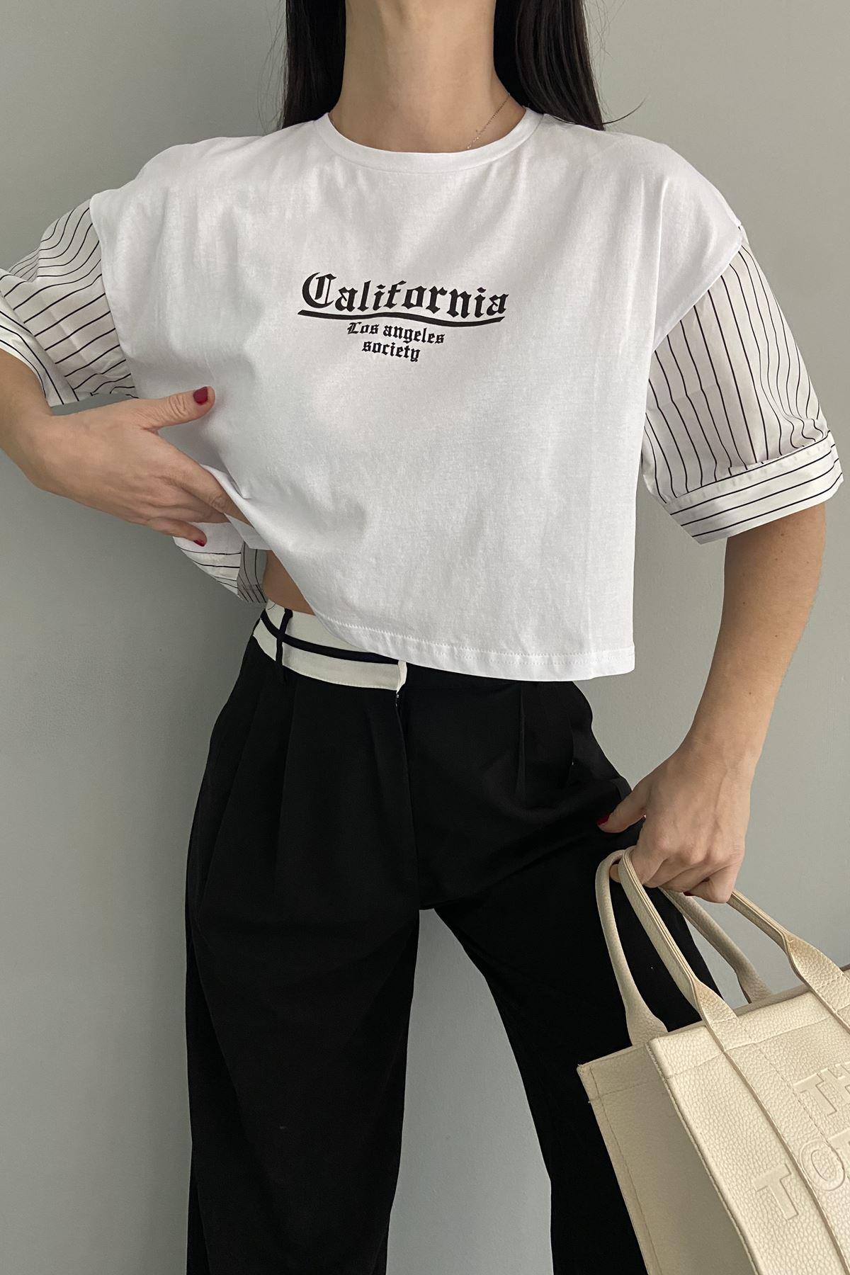 BASKI DETAYLI MATCHLİ TSHIRT