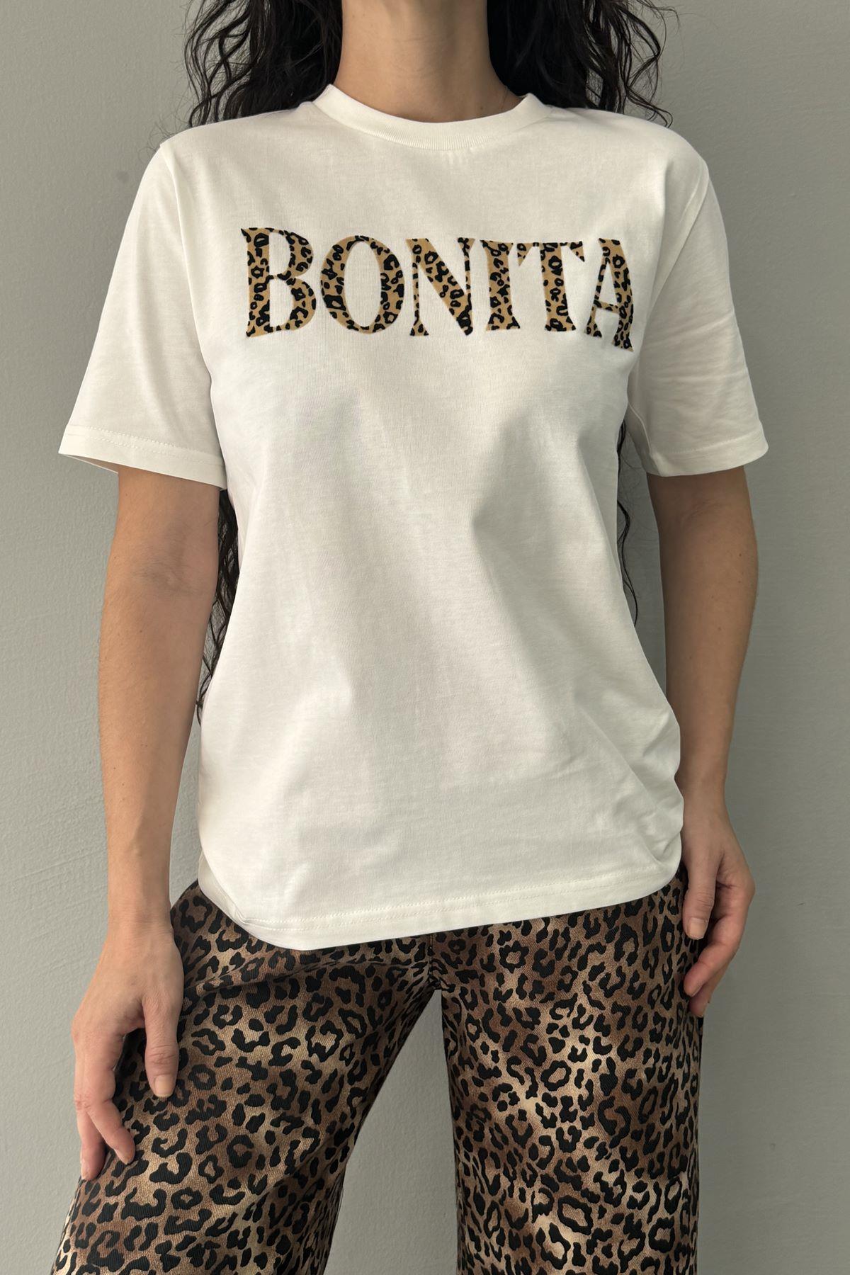 BASKI DETAYLI TSHIRT