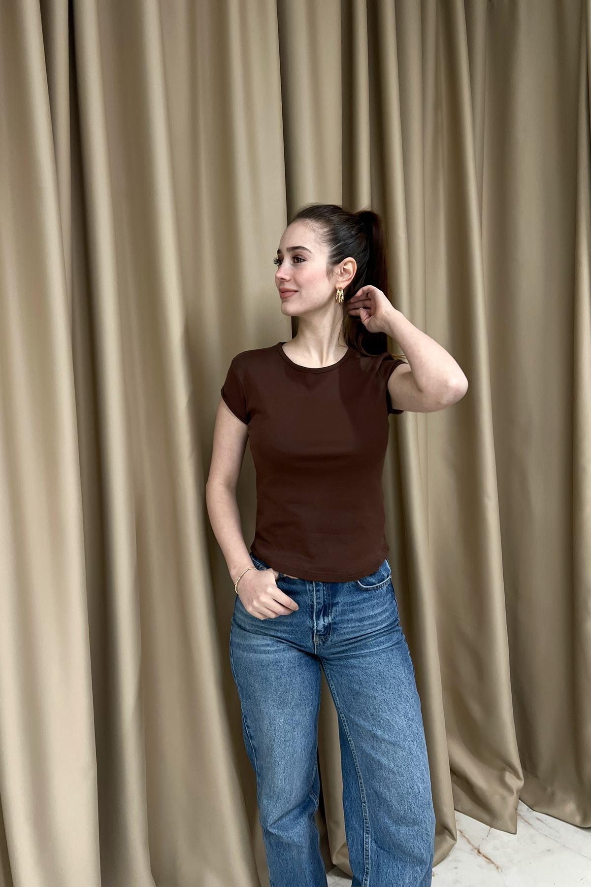 BİSİKLET YAKA BASİC TSHIRT