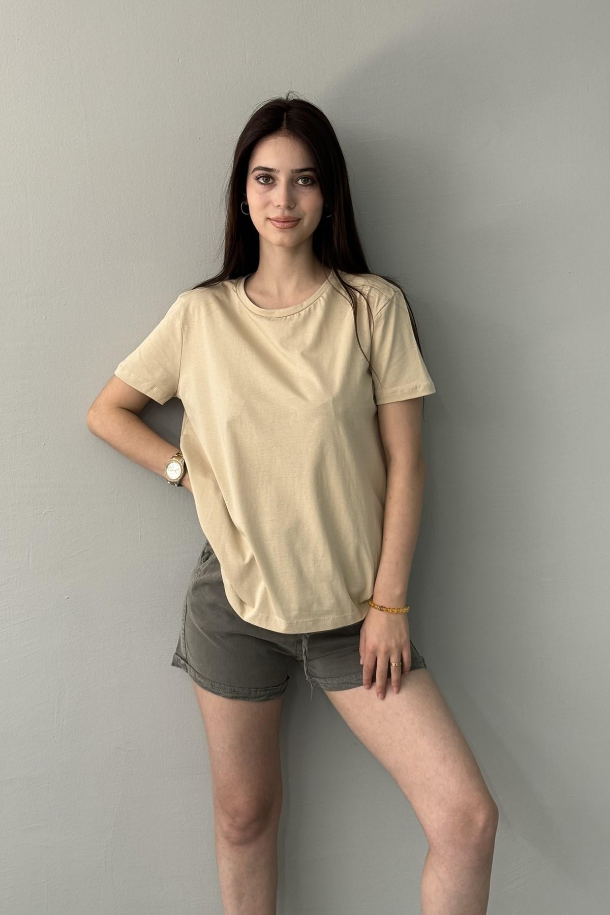 BİSİKLET YAKA BASIC TSHIRT