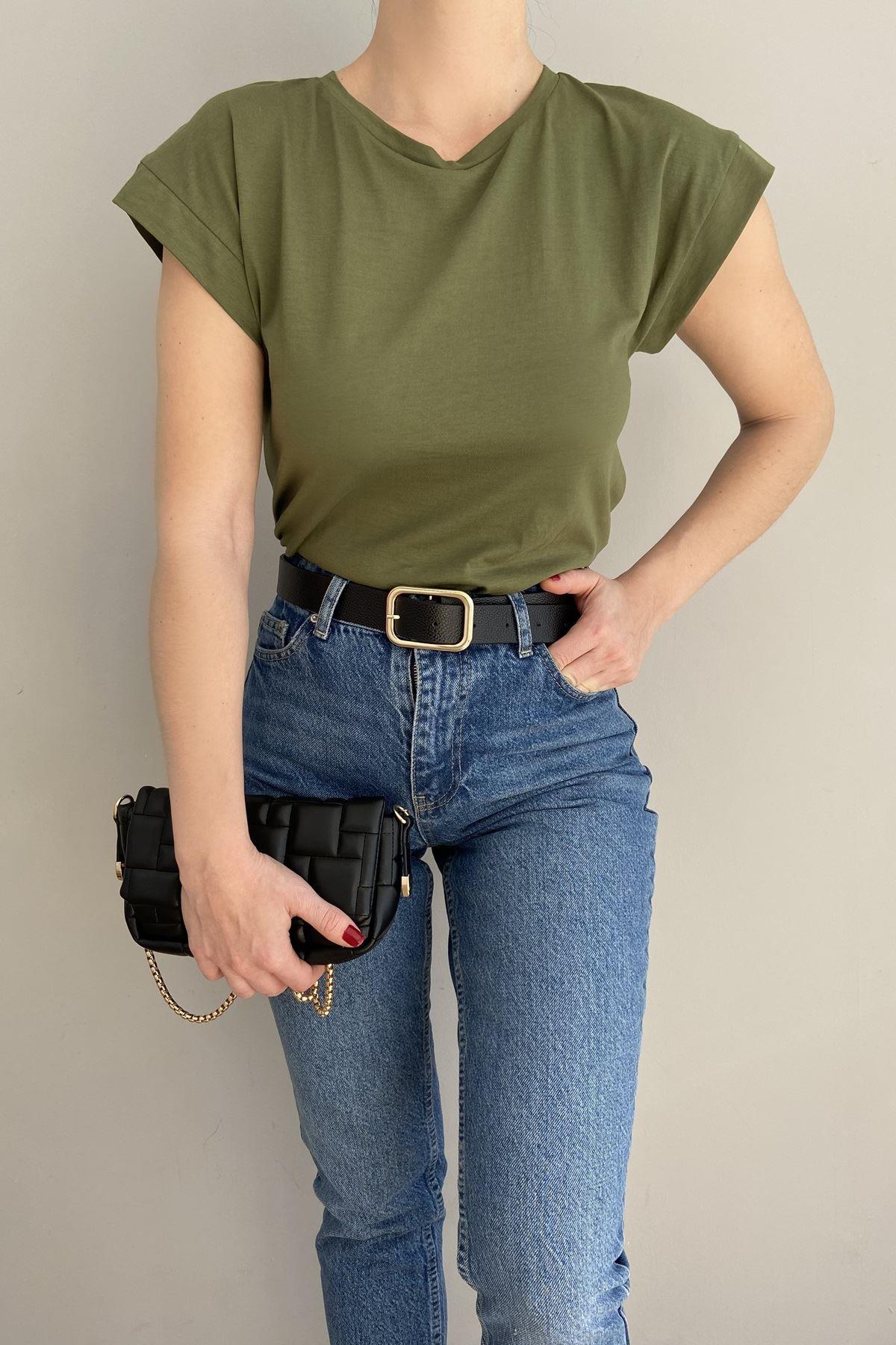 BİSİKLET YAKA BASIC TSHIRT