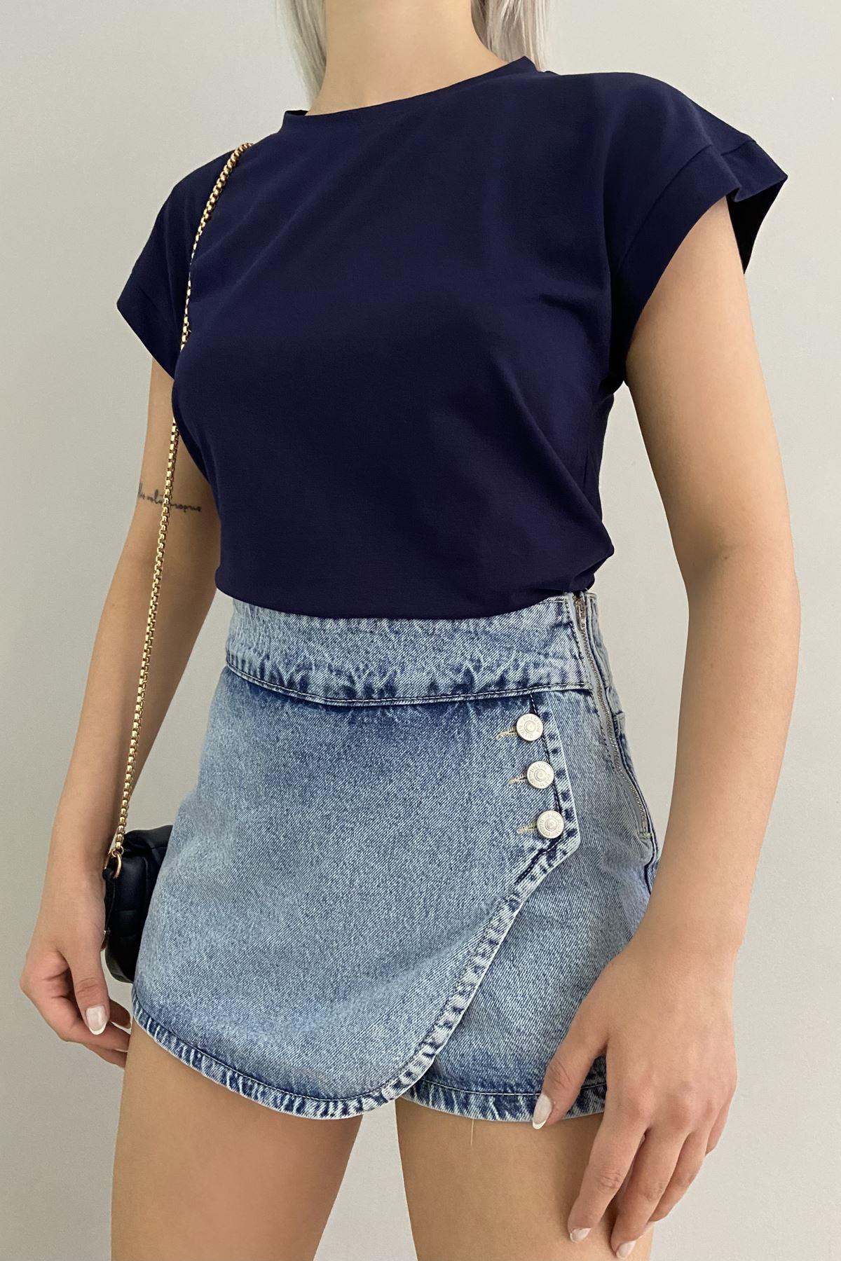 BİSİKLET YAKA BASIC TSHIRT