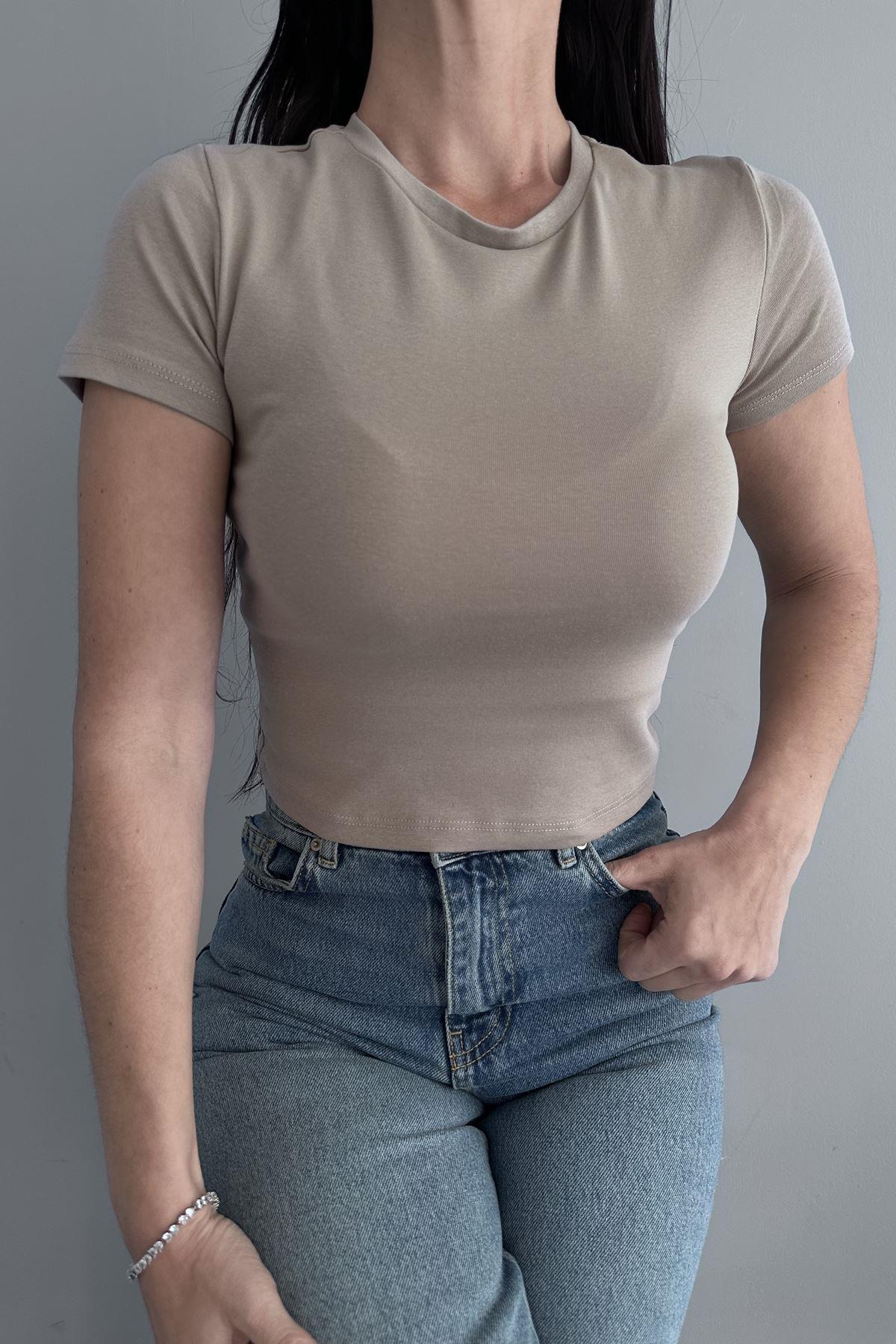 BİSİKLET YAKA KISA KOL TSHIRT