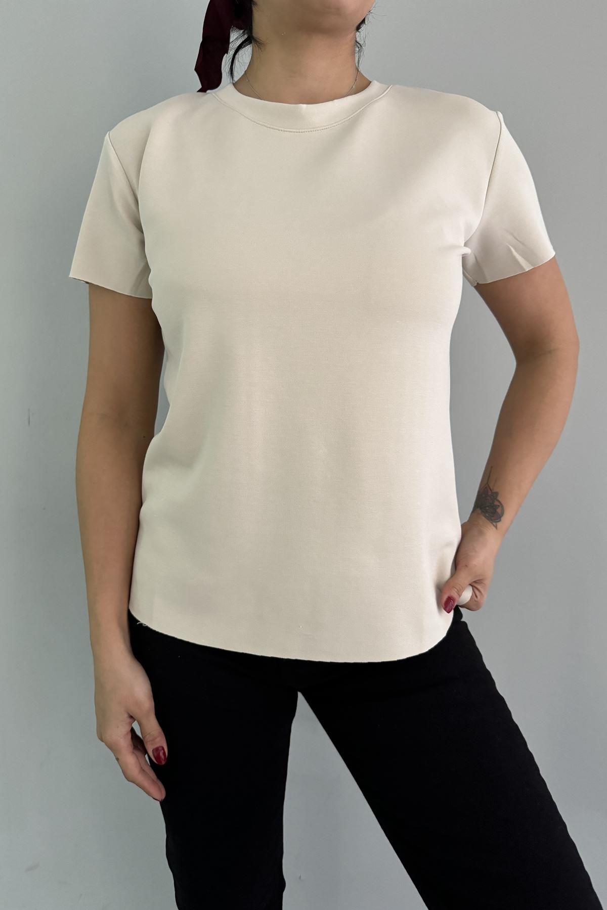 BİSİKLET YAKA MODAL TSHIRT