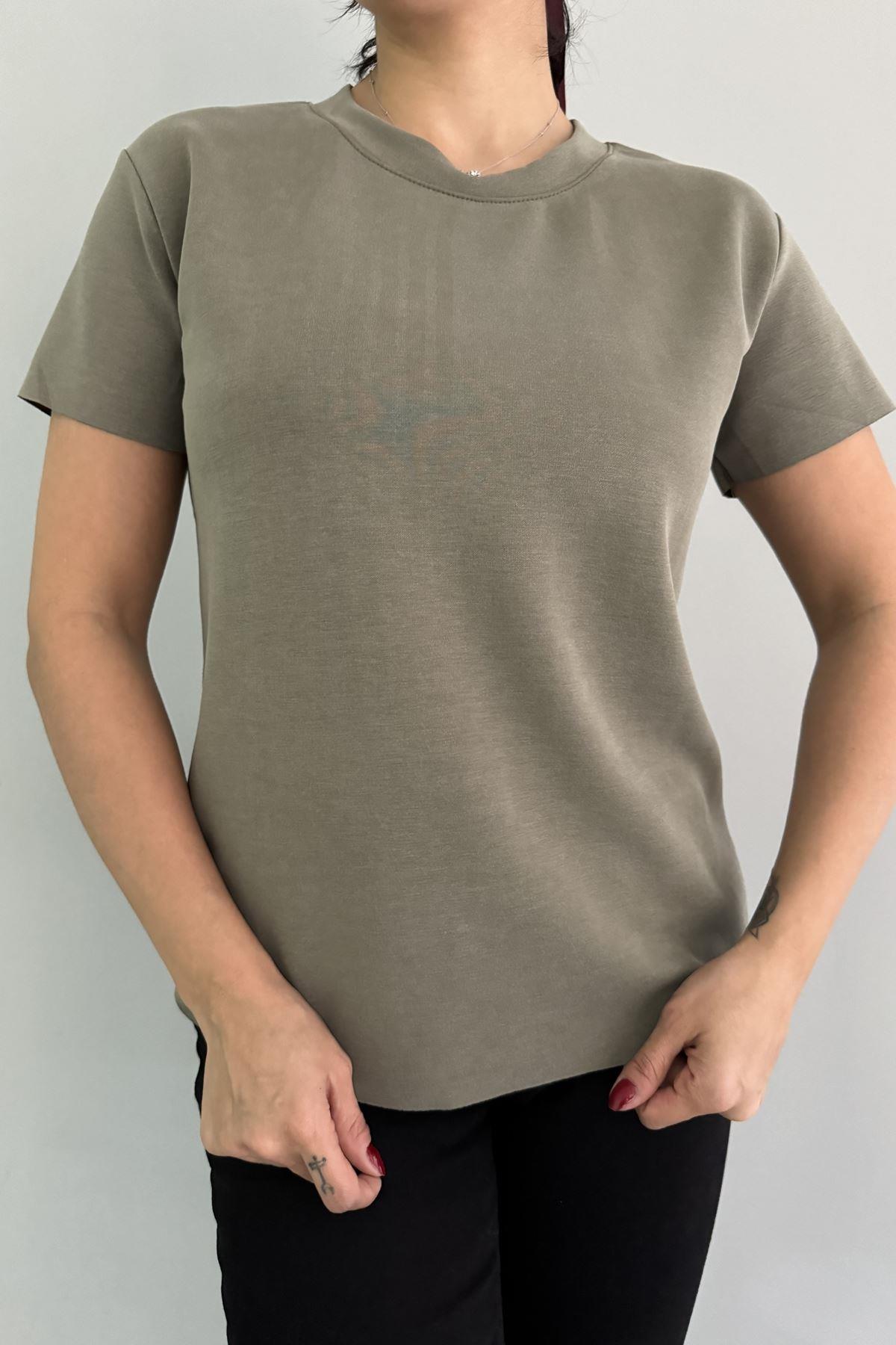 BİSİKLET YAKA MODAL TSHIRT