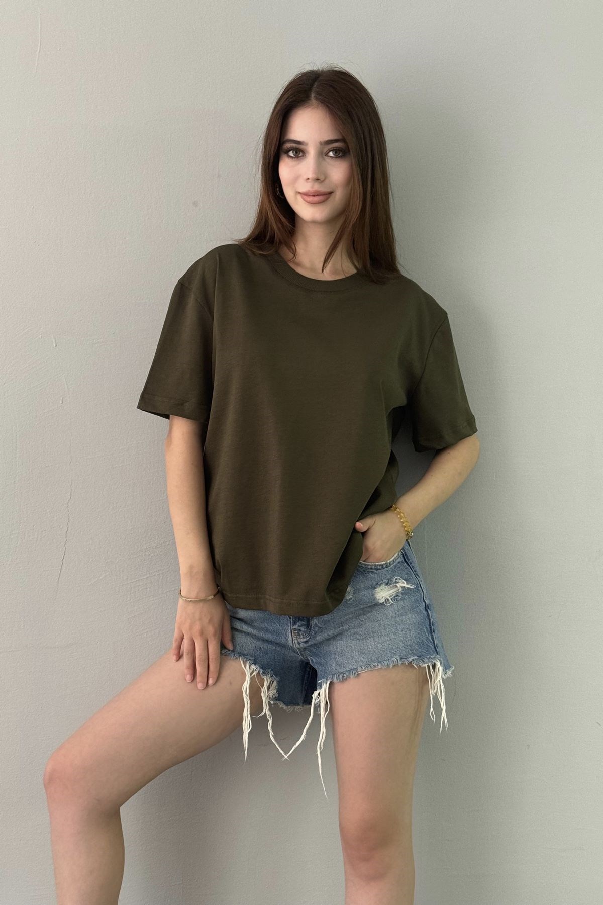 BİSİKLET YAKA TSHIRT