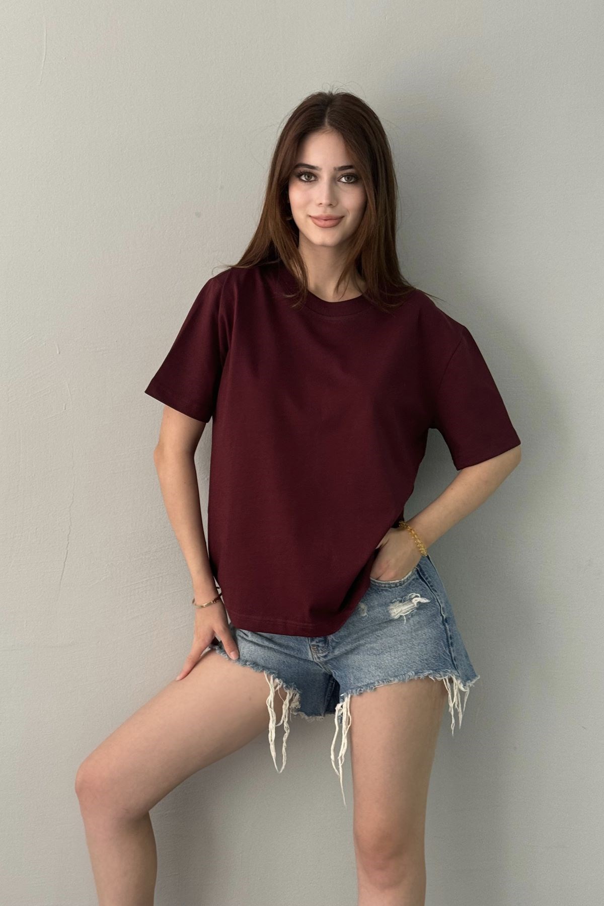 BİSİKLET YAKA TSHIRT