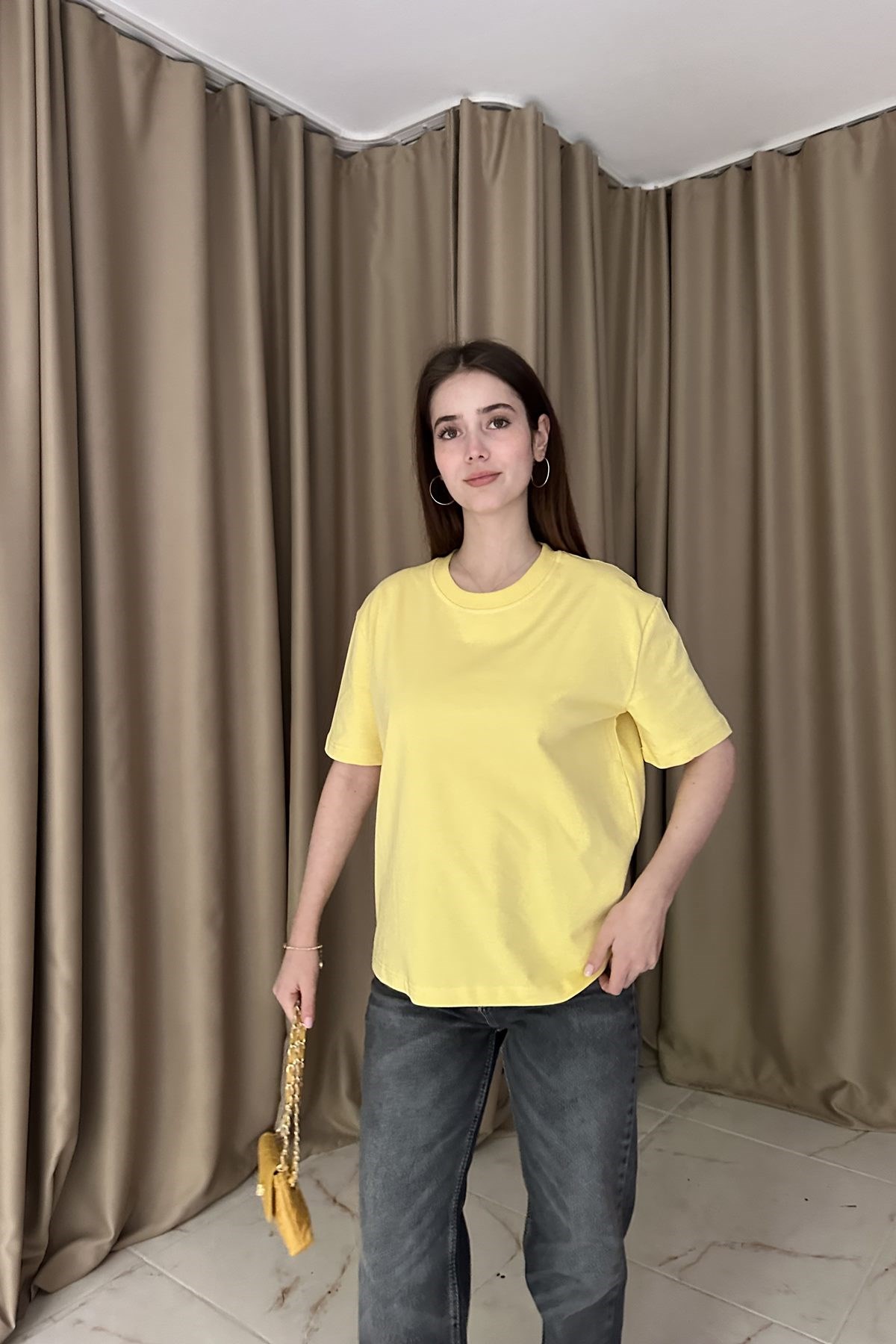 BİSİKLET YAKA TSHIRT