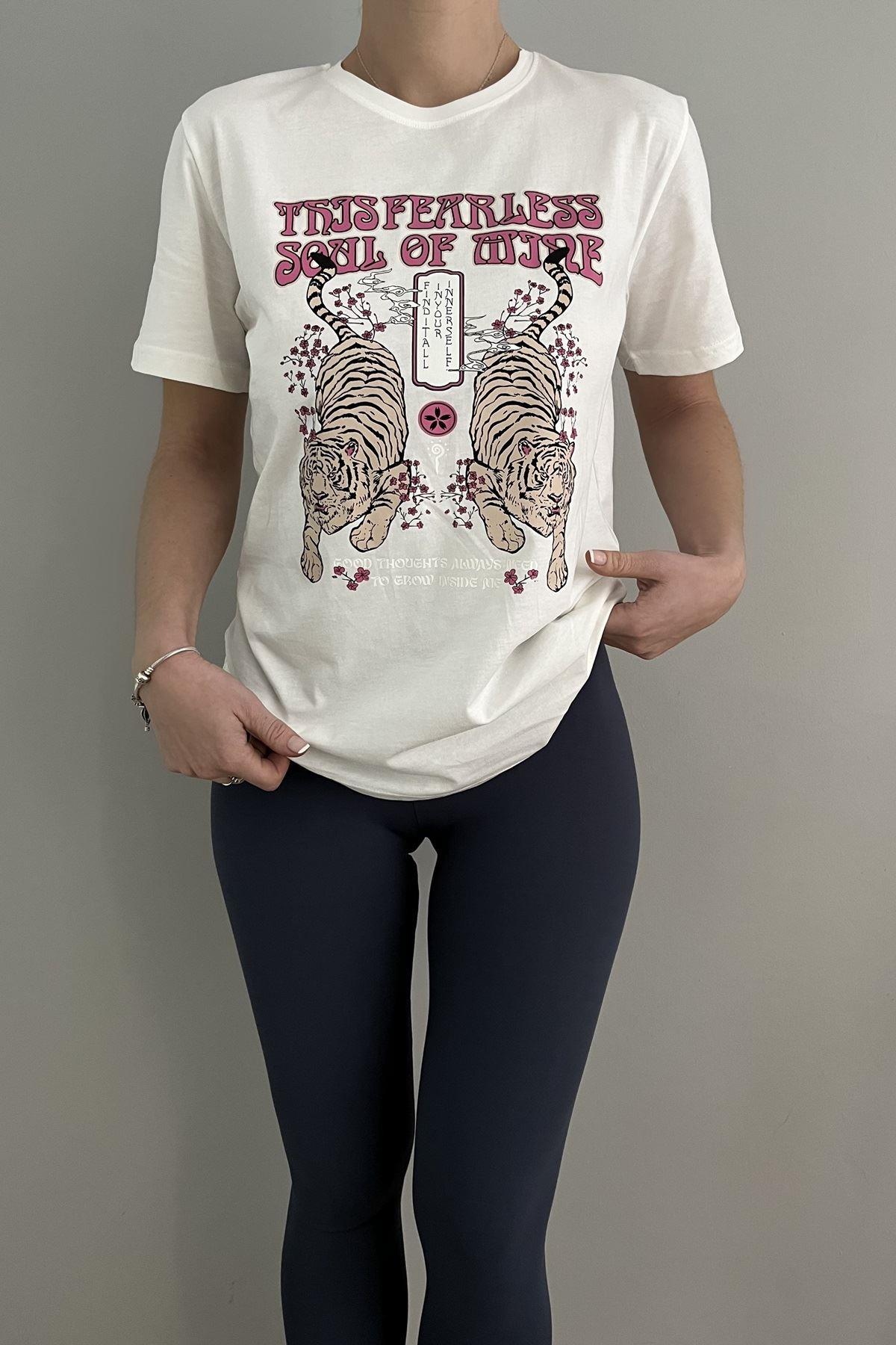 KAPLAN BASKILI TSHIRT