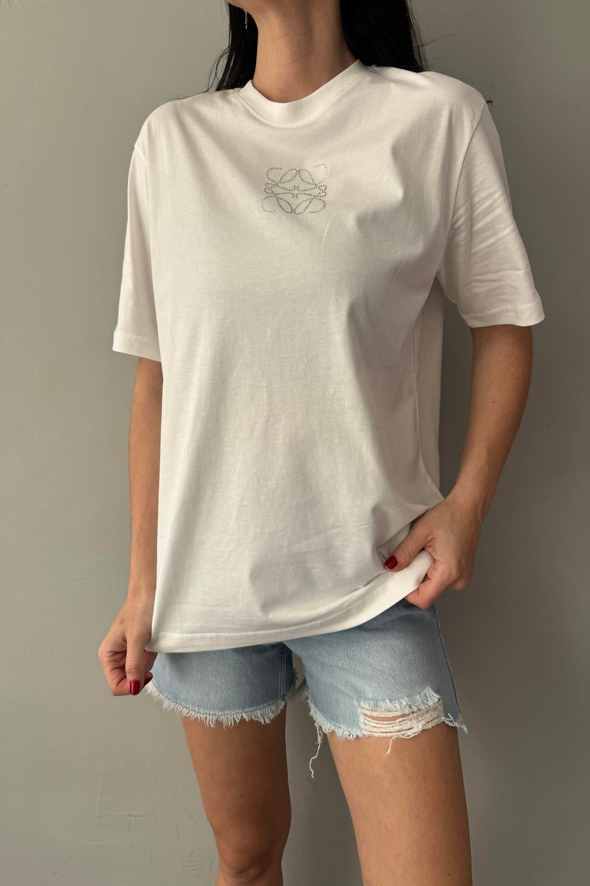 NAKIŞ DETAY TSHIRT