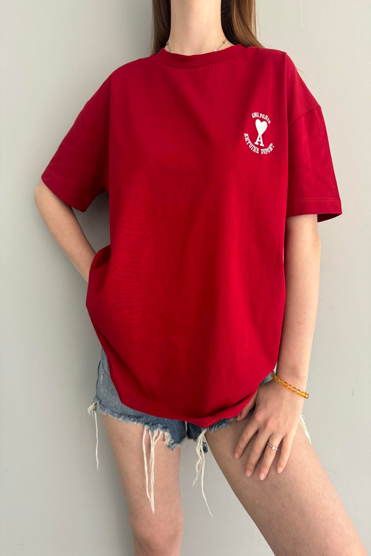 NAKIŞ DETAY TSHIRT