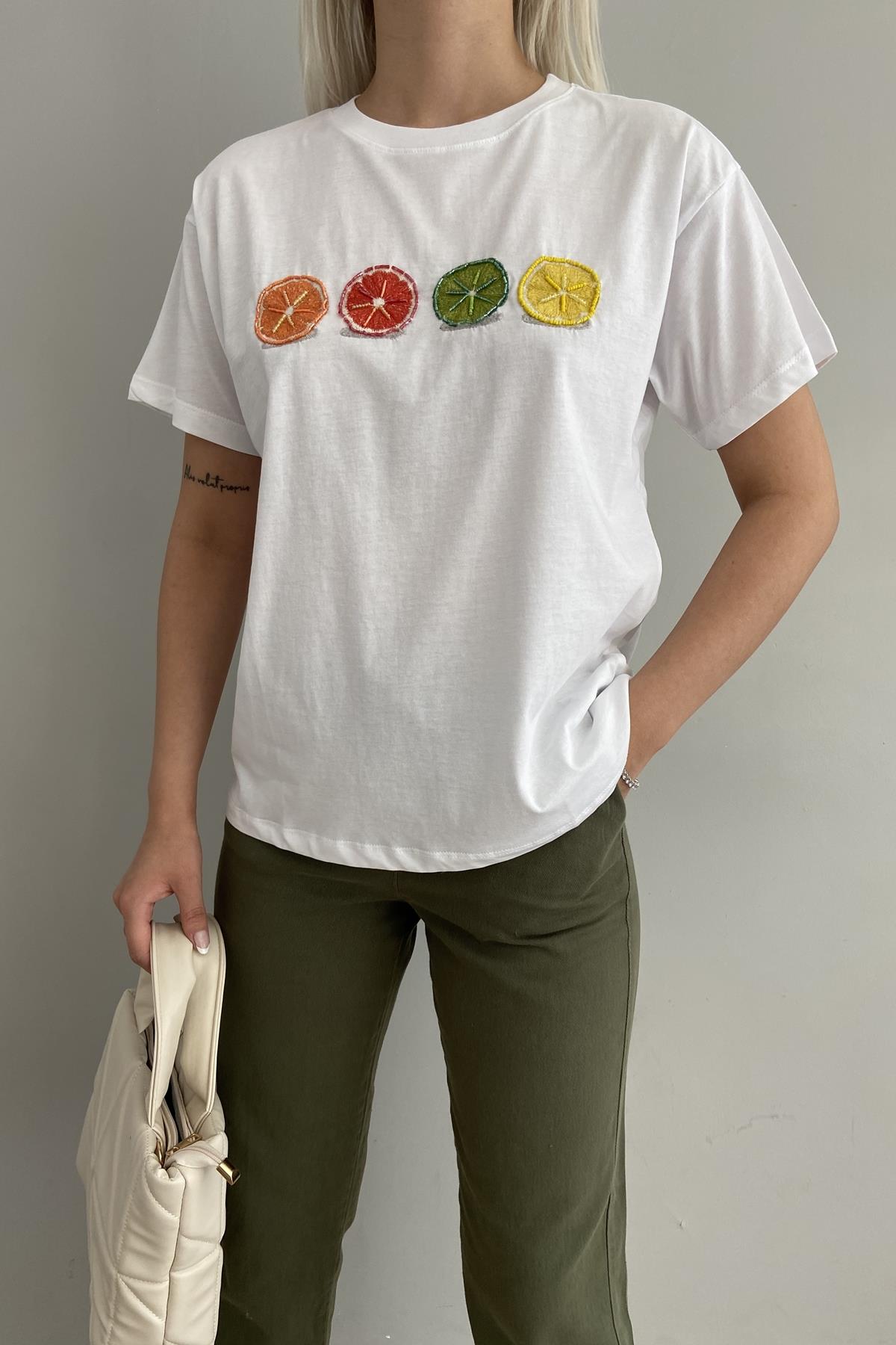 RENKLİ PORTAKAL TSHIRT