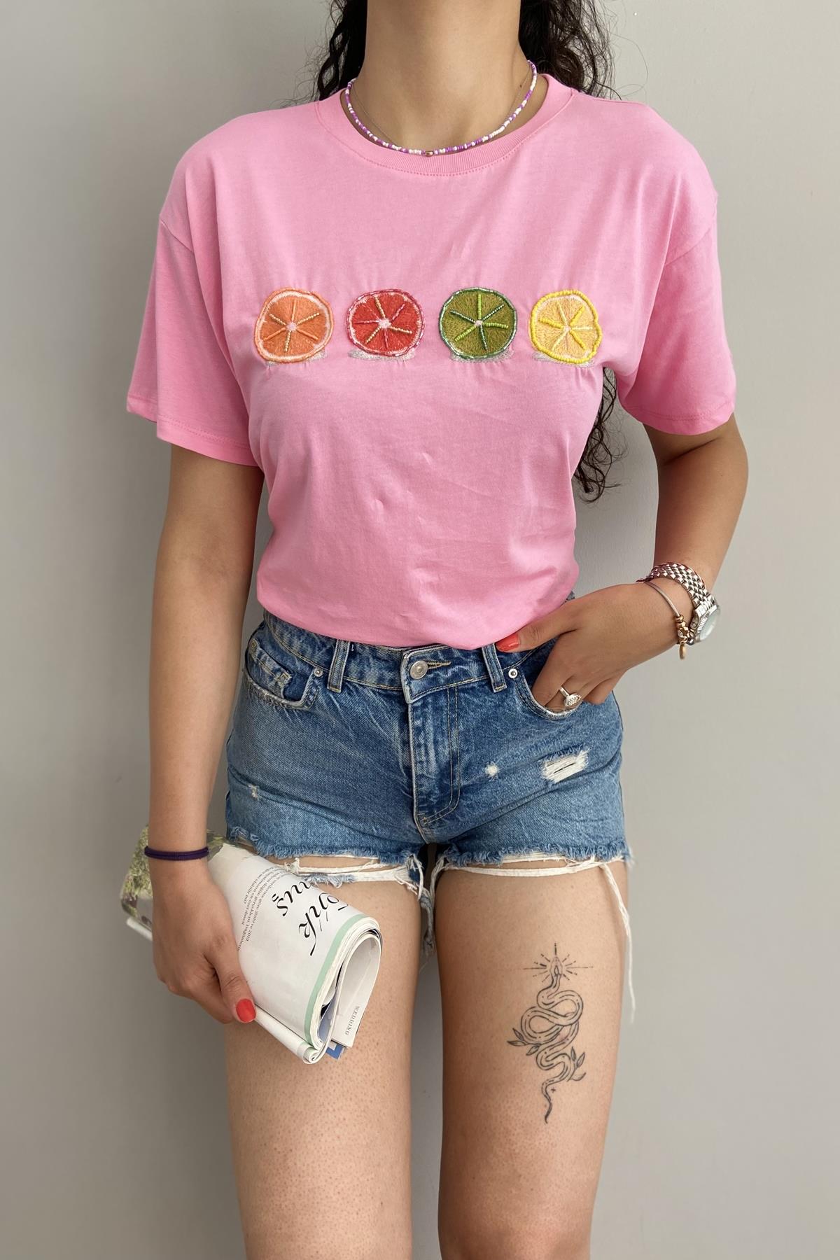 RENKLİ PORTAKAL TSHIRT