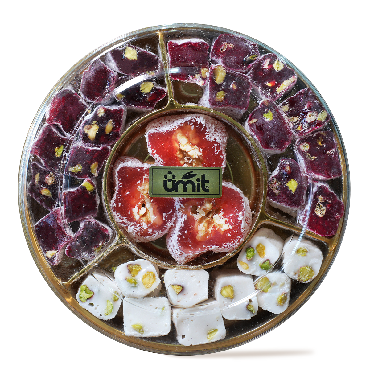 Antep Fıstıklı Fitil & H.C. Mini LOkum 6 Gözlü 346 gr
