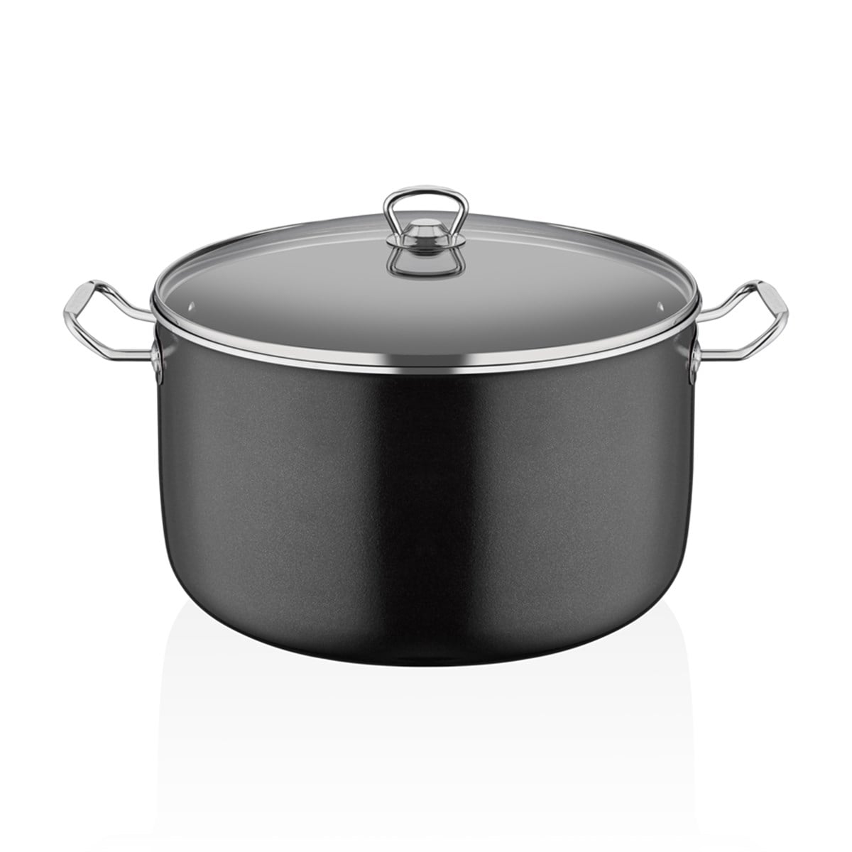 Mega Granit Derin Tencere - Pilav Tenceresi - A 136G - MEGA TENCERELER