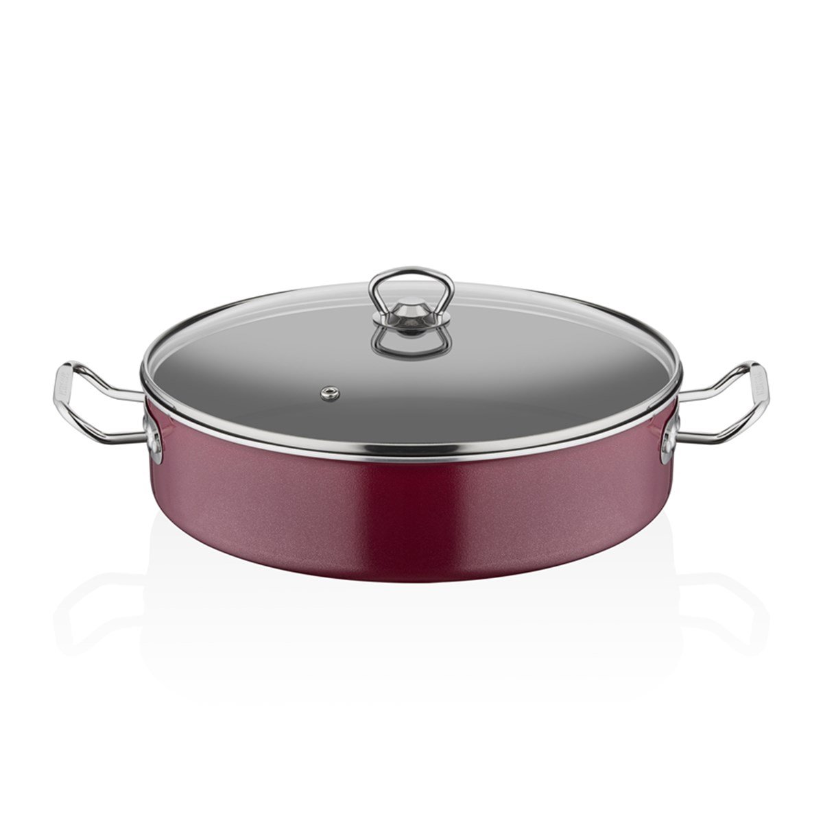 Mega Sığ Tencere - Pilav Tenceresi - A 135 - MEGA TENCERELER