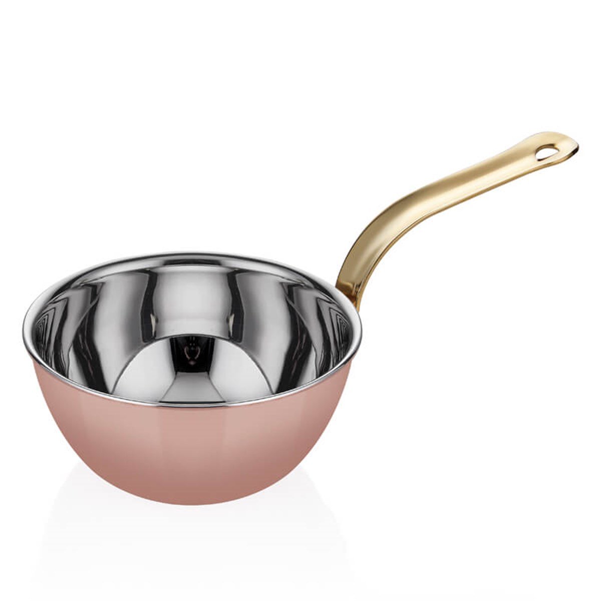 Multi-Metal Bakır Mini Wok Tava 12cm - A 101WK 12 - MM BAKIR SUNUM TAVA