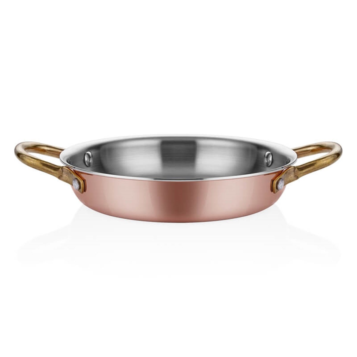 Multi Metal Bakır Yumurta Sahanı