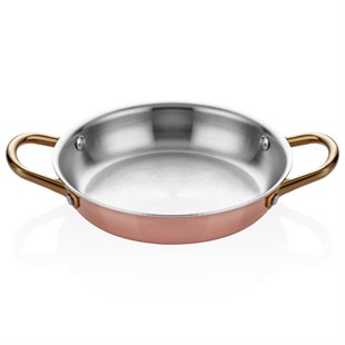 Multi Metal Bakır Yumurta Sahanı