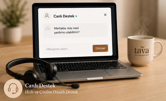 Tava.com.tr canlı destek