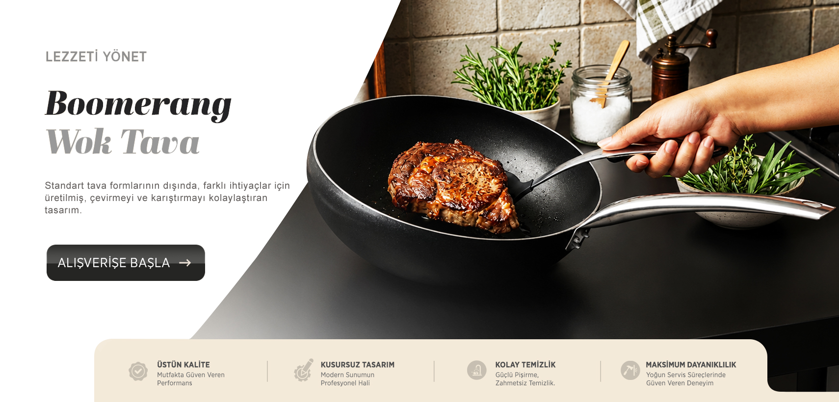 Boomerang Wok Tava
