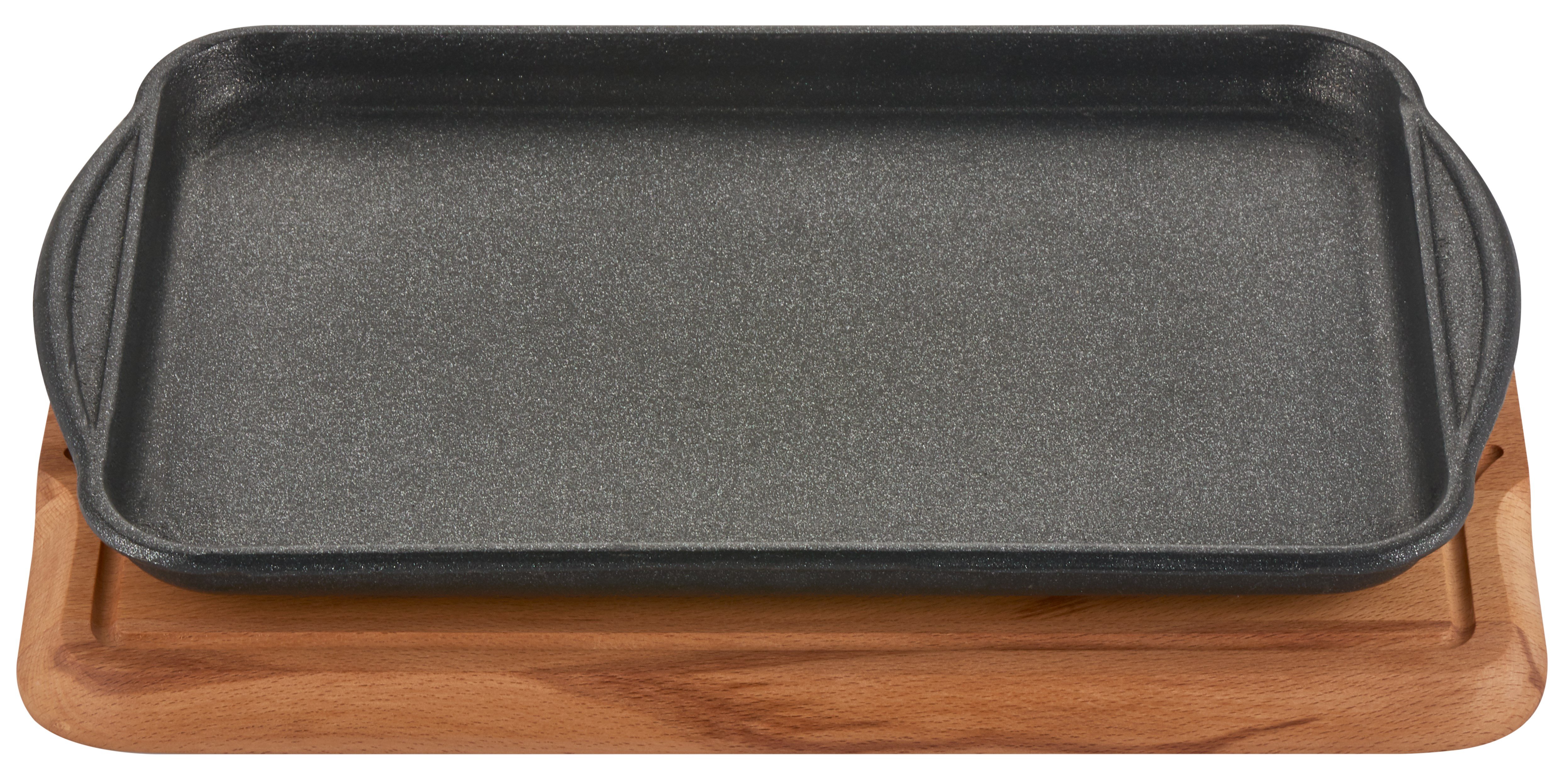 Döküm Demir Dikdörtgen Plate + Nihale - A 120DD 38A - Döküm Demir Tavalar