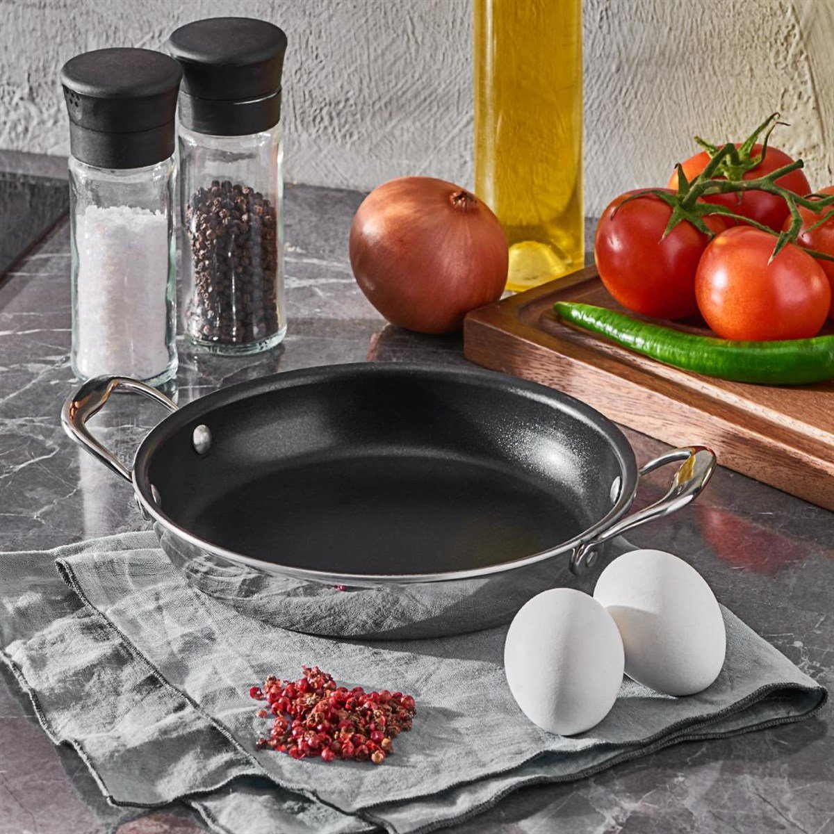 Elit Silverstar Yumurta Sahanı - A 125YS - SILVERSTAR ELİT TAVA