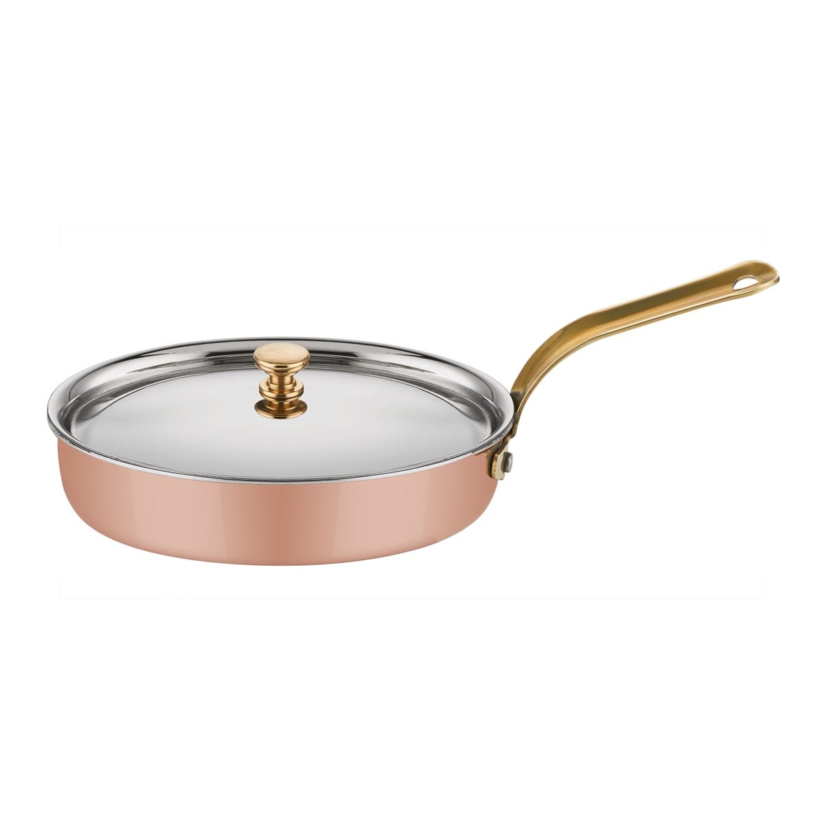 Multi Metal Bakır Oval Mini Tencere - A 101OC 17 - Multi Metal Bakır