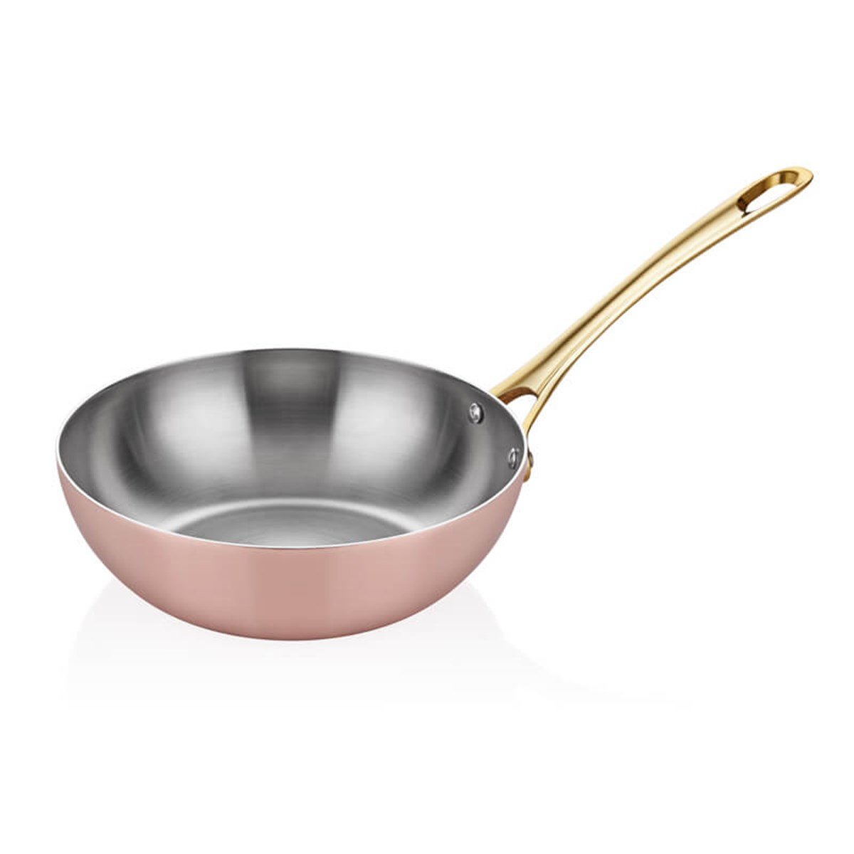 Multi Metal Bakır Wok Tava - A 101WK - MM Bakır Tavalar